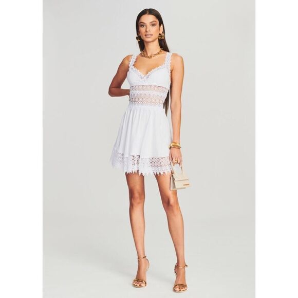 CHARO RUIZ IBIZA MARILYN DRESS IN WHITE L - Picture 4 of 12